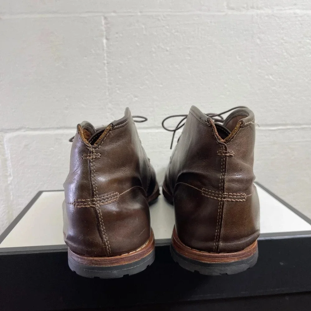 Timberland A1IRG Brown Leather Chukka Ankle Boots Lace Up Men's 12 US/11.5 UK